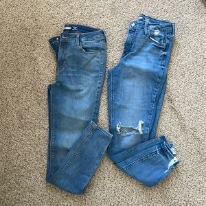 Old Navy Rockstar Super Skinny High Rise Jeans BUNDLE
